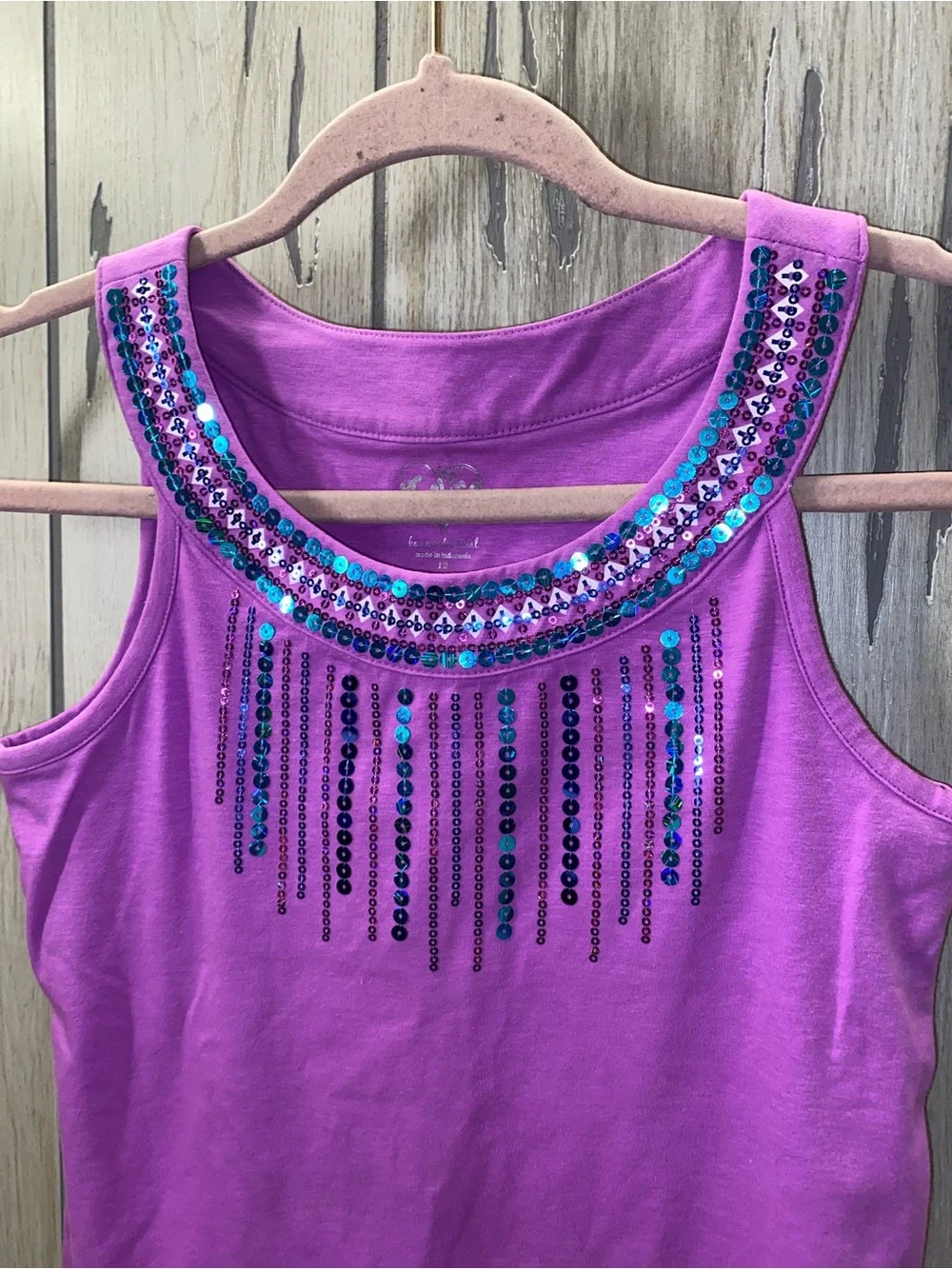 Justice Girls Size 12 Top